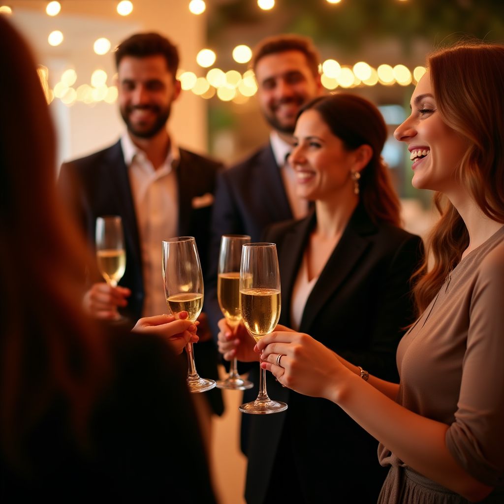 Celebración de aniversario de la empresa