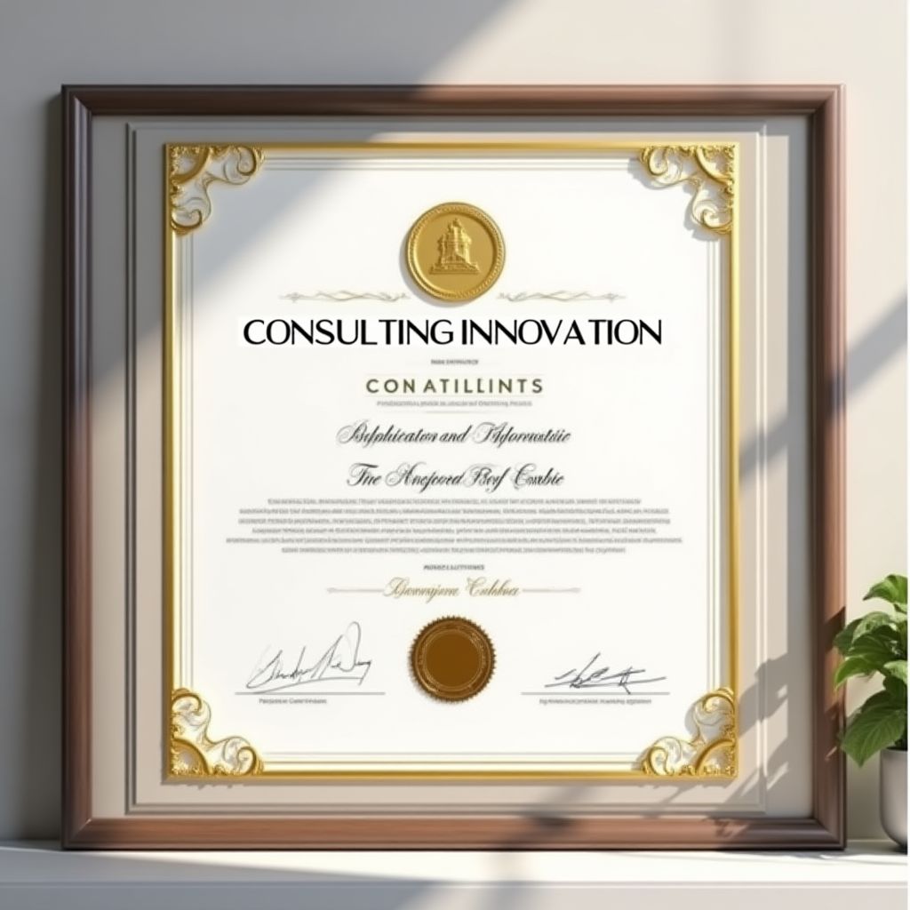 Reconocimiento a la Innovación en Metodologías de Consultoría